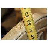 Elegant Carved Stone Dining Table with Octagonal Table and 8 Chairs