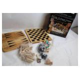 FAO Schwarz Classics Solid Wood Family 10 Game Center