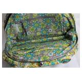 Colorful Paisley and Floral Fabric Handbag