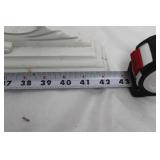 Antique Wood Frame Wall Mirror 40" x 35"