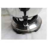 Stainless Steel Coffee Urn with Spigot and Removable Basket