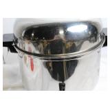 Stainless Steel Coffee Urn with Spigot and Removable Basket