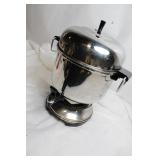 Stainless Steel Coffee Urn with Spigot and Removable Basket