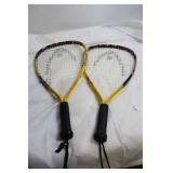 Pair of Head Titanium Technology Tennis Rackets