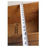 Vintage Wooden Crate - California Mountain Bartletts