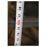 Metal Framed Glass Top Coffee Table