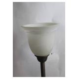 Antique Style Table Lamp with Frosted Glass Shade