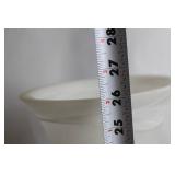 Antique Style Table Lamp with Frosted Glass Shade