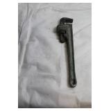 Vintage 16-Inch Steel Pipe Wrench