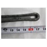 Vintage 16-Inch Steel Pipe Wrench