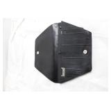 Versace Black Leather Clutch Bag