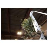 7-Foot Pre-Lit Artificial Christmas Tree with Frosted Tips