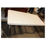 Lifetime Folding Utility Table, 48 x 24 Inches
