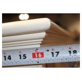 White Wooden Dresser with 16 Drawers