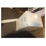 Used 2-Drawer Metal Filing Cabinet with Internal Dividers