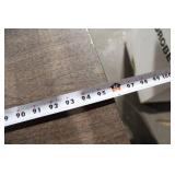 Large Folding Table with Wood Grain Finish