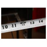 Metal and Wood Freestanding Shelving Unit