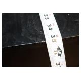 Black Wooden Dresser with 5 Drawers