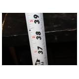 Black Wooden Dresser with 5 Drawers