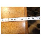 Vintage Wooden Dresser with Mirror