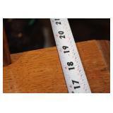 Vintage Wooden Dresser with Mirror