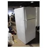 White Top-Freezer Refrigerator in Good Condition