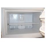 White Top-Freezer Refrigerator in Good Condition