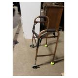 Adjustable Folding Walker with Tennis Ball Glides