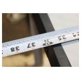 Adjustable Heavy-Duty Plastic Shelving Unit with 4 Shelves