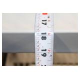 Adjustable Heavy-Duty Plastic Shelving Unit with 4 Shelves