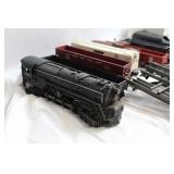 Lionel Model Train Set with Engines, Cars, and Track