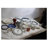 Collection of Assorted China and Ceramic Tableware
