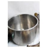 Assorted Vintage Silver and Steel Kitchenware Collection