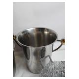 Assorted Vintage Silver and Steel Kitchenware Collection