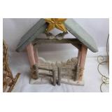 Collection of Christmas Nativity and Decorative Figurines