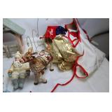 Collection of Christmas Nativity and Decorative Figurines