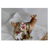 Collection of Christmas Nativity and Decorative Figurines