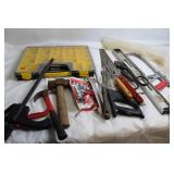 Assorted Hand Tools and Hardware Collection
