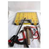 Assorted Hand Tools and Hardware Collection