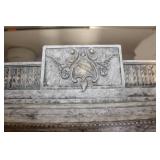 Ornate Vintage-Style Large Wall Mirror with Detailed Frame