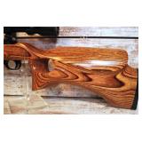 Ruger 10/22 .22LR Carbine Heavy-Barrel Competition Rifle with Beautiful Wood Thumb-Loop Stock Furniture and BSA Scope