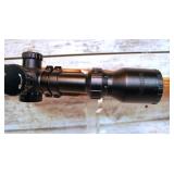 Ruger 10/22 .22LR Carbine Heavy-Barrel Competition Rifle with Beautiful Wood Thumb-Loop Stock Furniture and BSA Scope