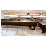 Magnum Research .22 WMR Heavy-barrel Competition Target Rifle with Hogue Stock and Nc Star Scope