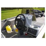 1995 Bass Tracker Tournament TX17 Fishing Boat with Trailer and 40HP Mercury Outboard