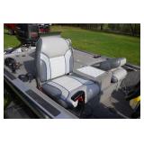 1995 Bass Tracker Tournament TX17 Fishing Boat with Trailer and 40HP Mercury Outboard