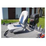 1995 Bass Tracker Tournament TX17 Fishing Boat with Trailer and 40HP Mercury Outboard