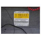 1995 Bass Tracker Tournament TX17 Fishing Boat with Trailer and 40HP Mercury Outboard