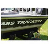 1995 Bass Tracker Tournament TX17 Fishing Boat with Trailer and 40HP Mercury Outboard