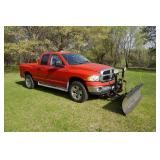 2004 Dodge Ram 1500 Crew Cab Pick Up with Snow Dogg Plow