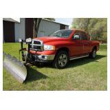 2004 Dodge Ram 1500 Crew Cab Pick Up with Snow Dogg Plow